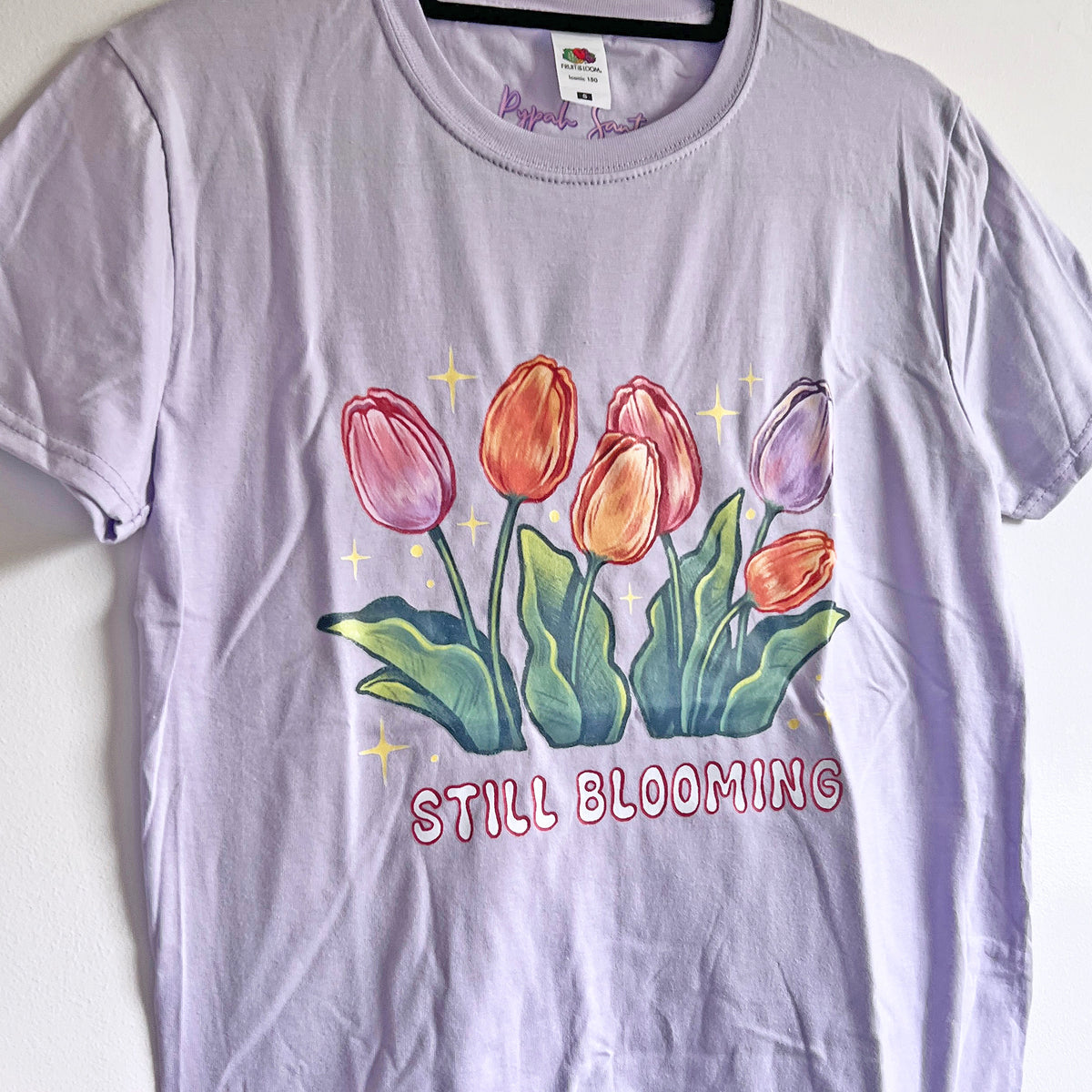 'Still Blooming' Lavender Tee