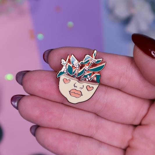 "Let It Grow" Enamel Pin