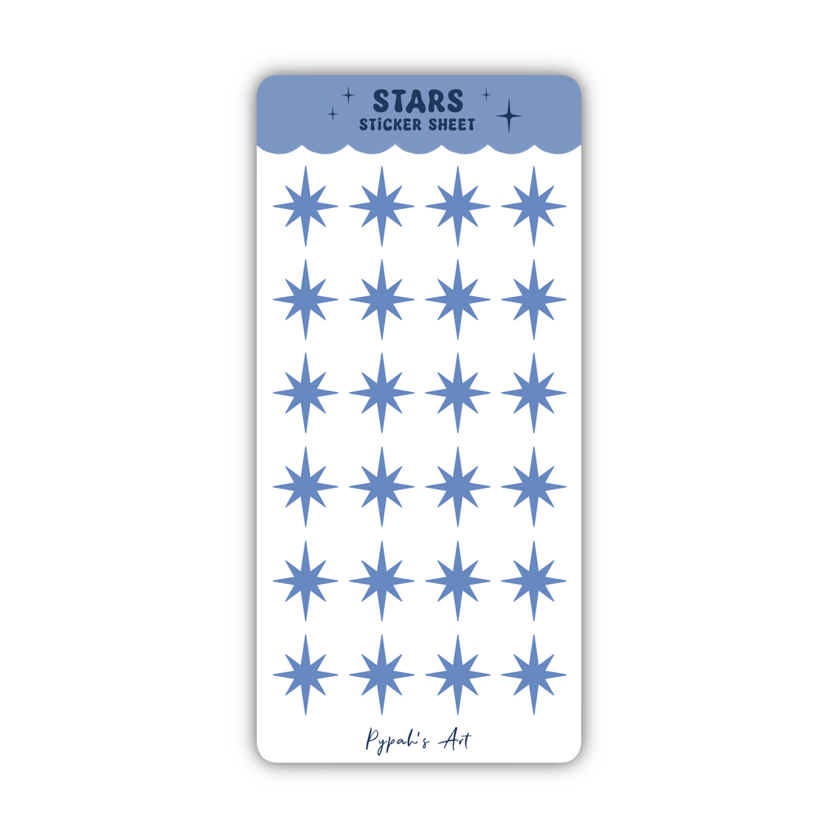 Stars Sticker Sheets
