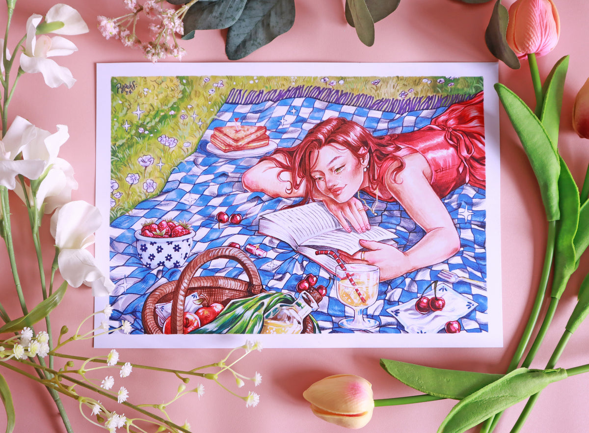 "Solo Date" A4 Art Print
