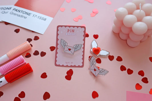 Love Letter Acrylic Pin