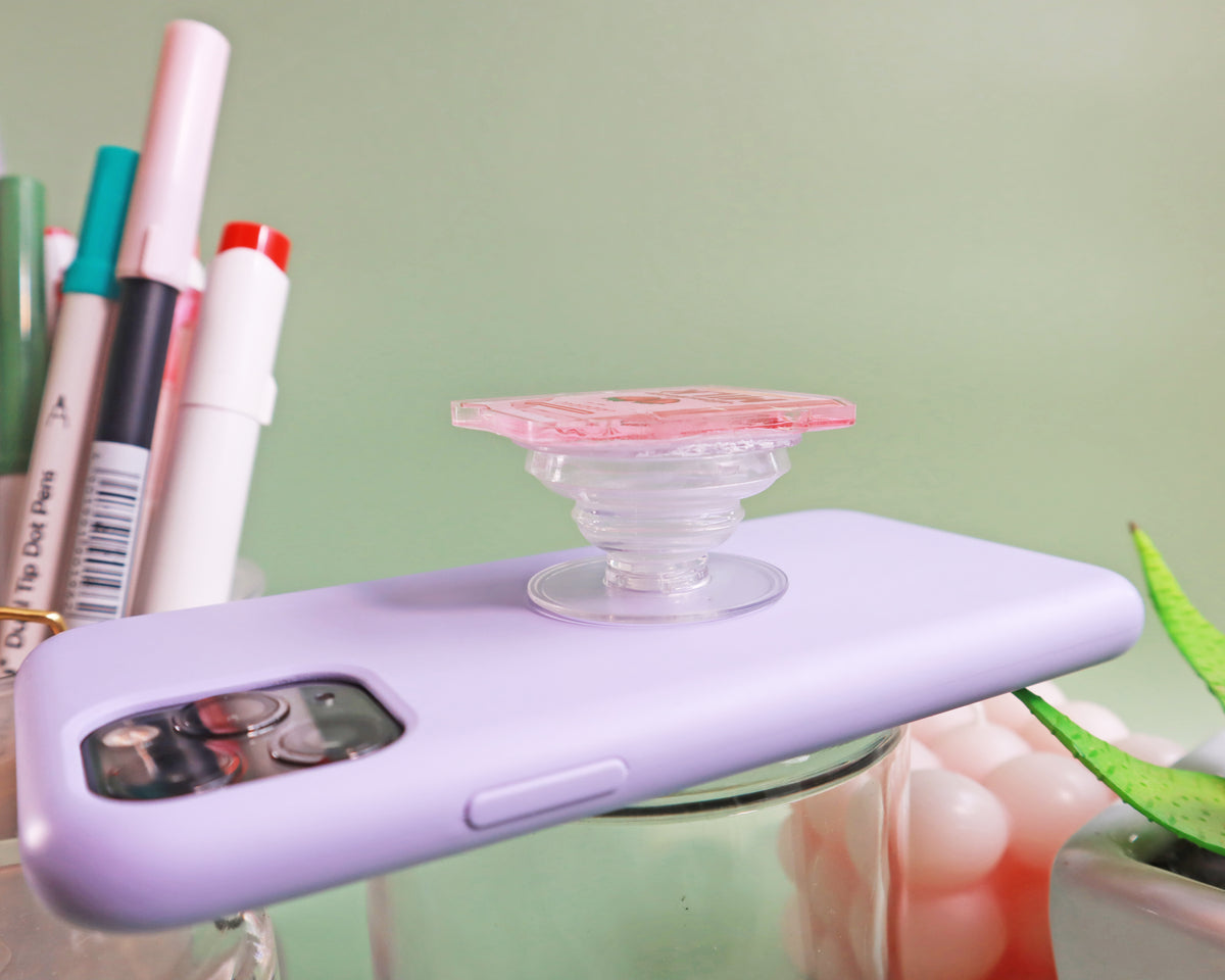 Strawberry Milk Phone Grip