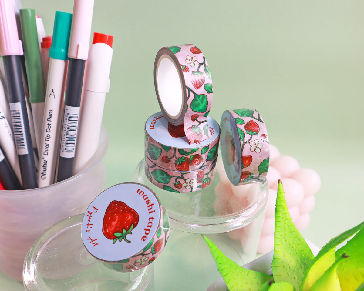 Strawberries Washi Tape