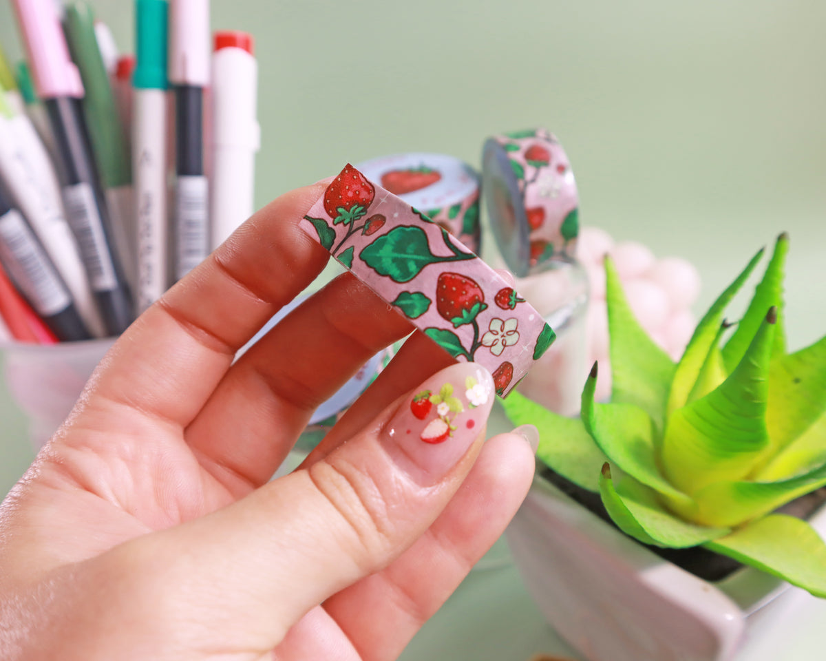 Strawberries Washi Tape