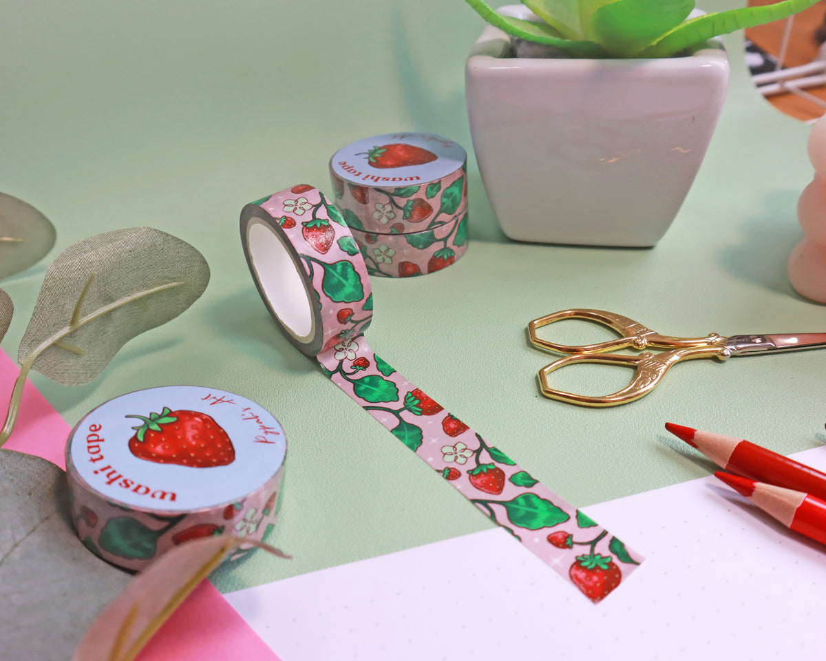 Strawberries Washi Tape