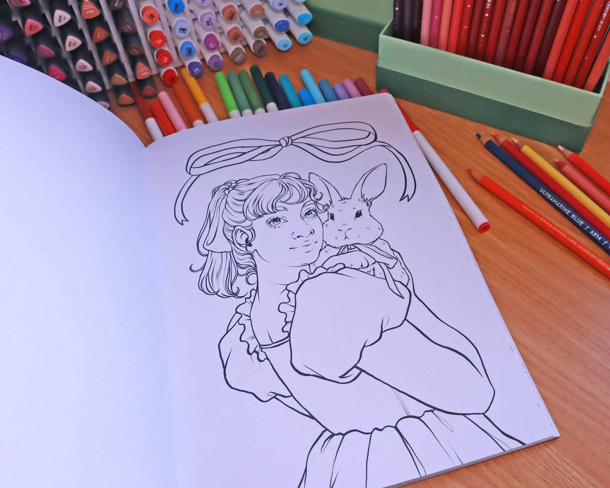 Pypah's Art Colouring Book