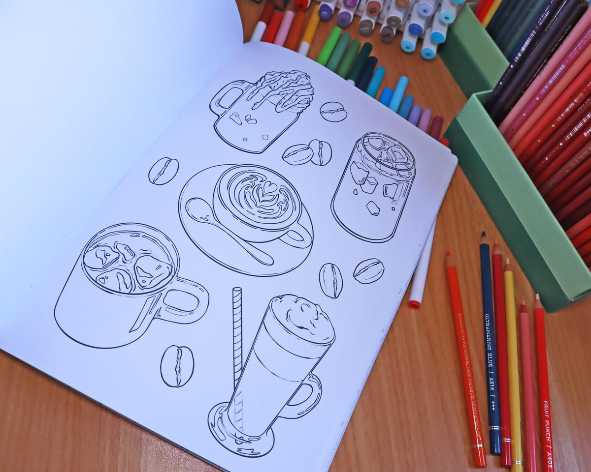 Pypah's Art Colouring Book