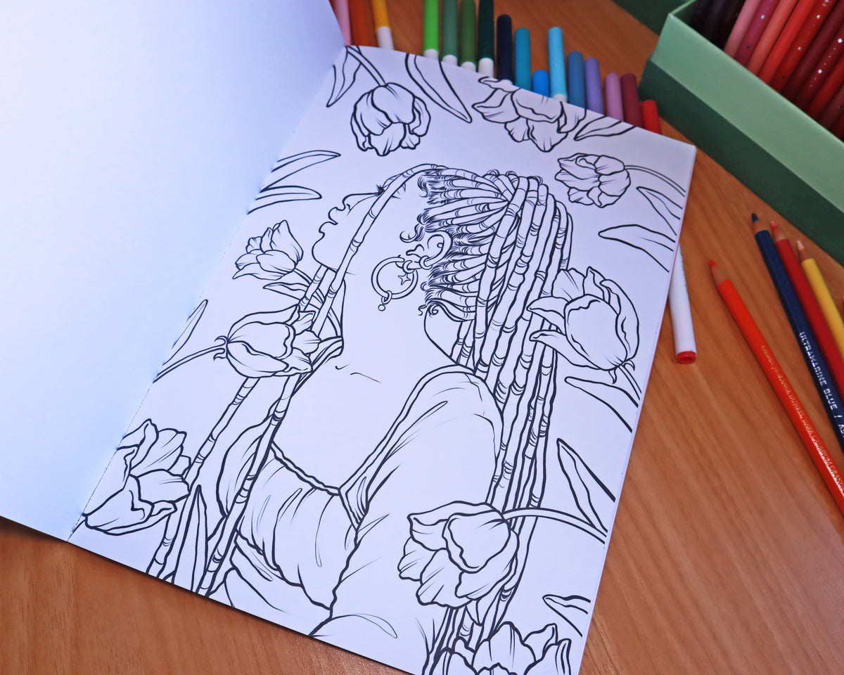 Pypah's Art Colouring Book