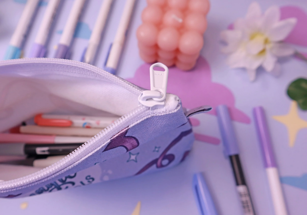 "Magic Art Tools Inside" Canvas Pencil Cases