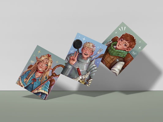 Dungeon Meshi Art Prints