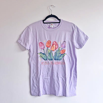 'Still Blooming' Lavender Tee