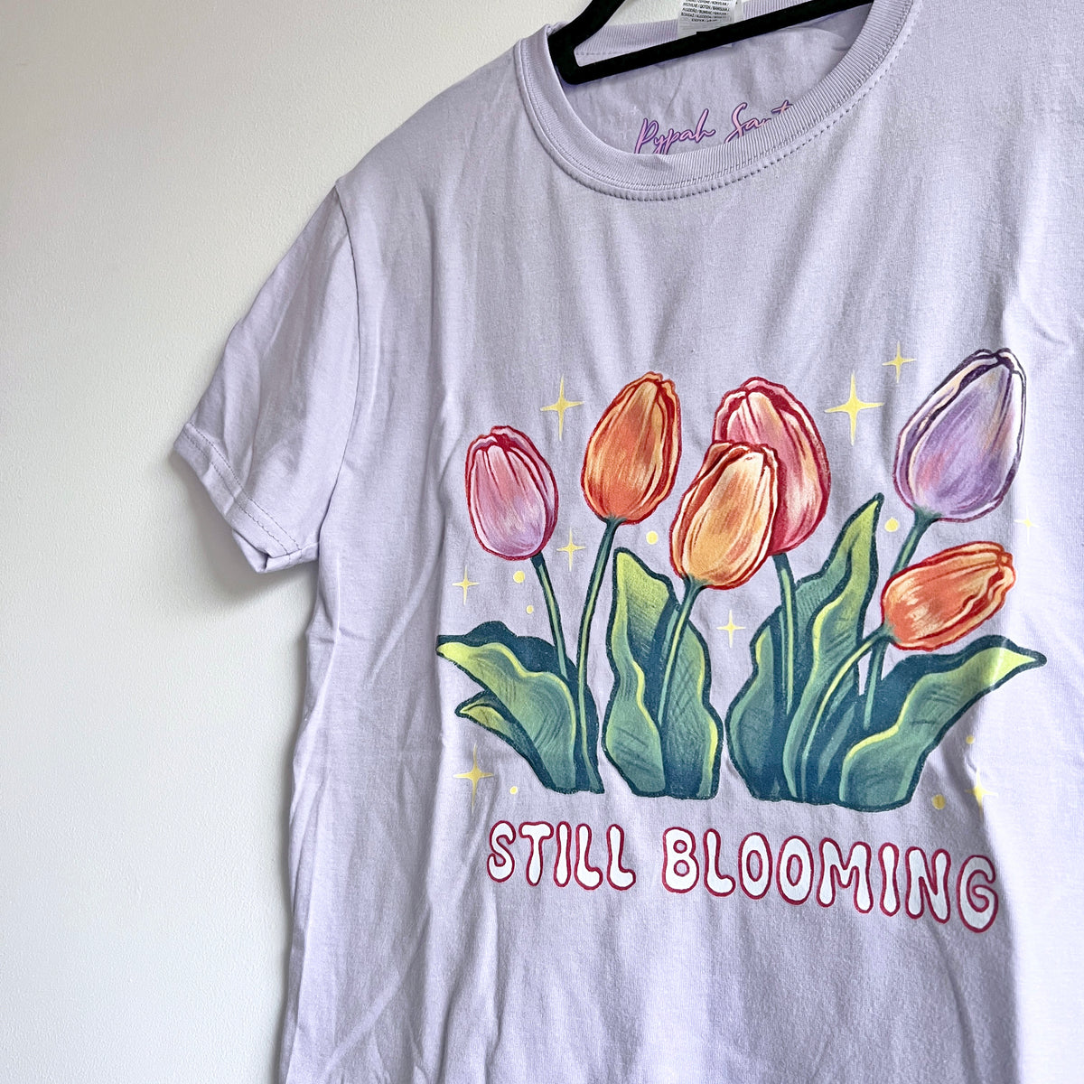 'Still Blooming' Lavender Tee