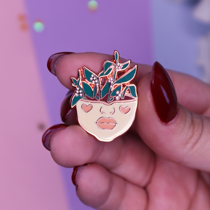 "Let It Grow" Enamel Pin