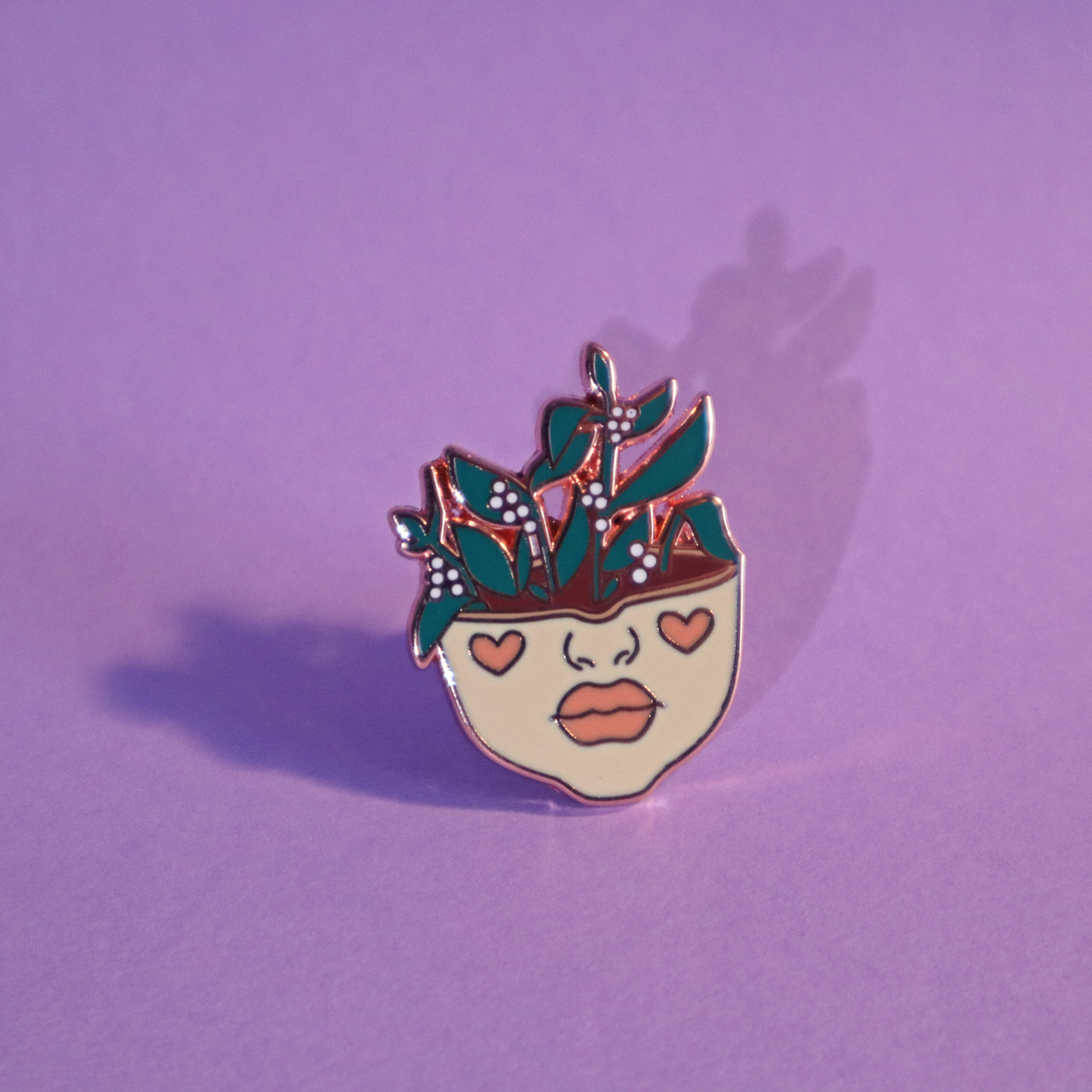 "Let It Grow" Enamel Pin