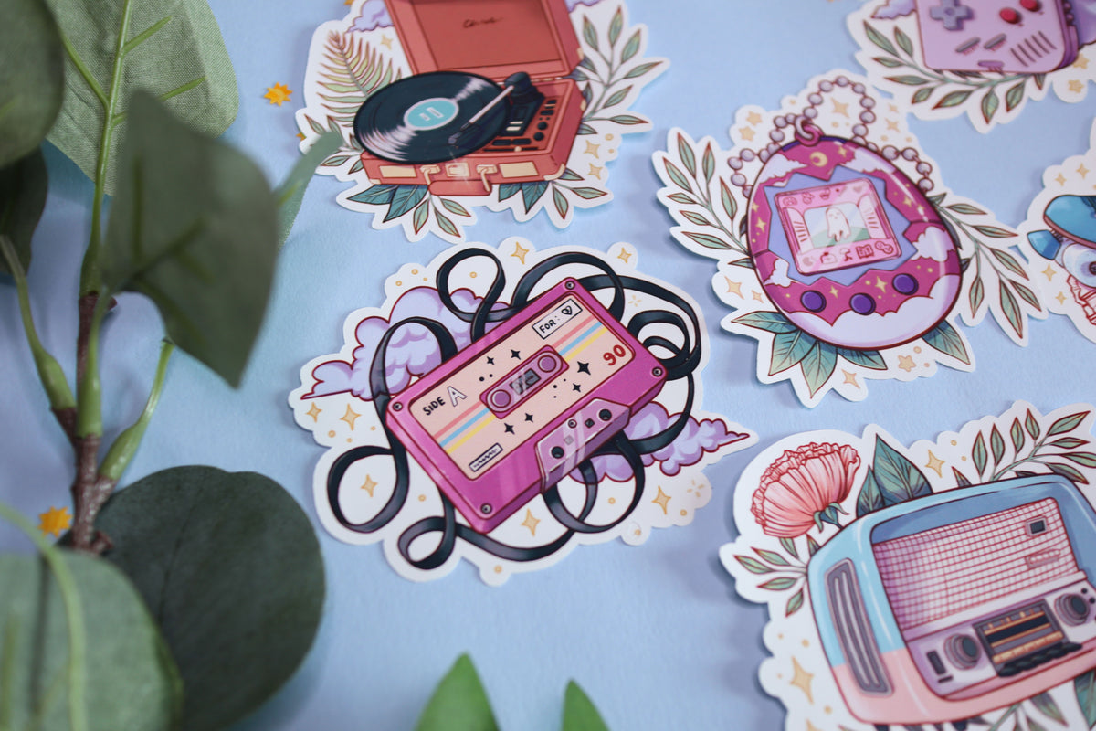 "Nostalgia" Sticker Pack (8pcs set)