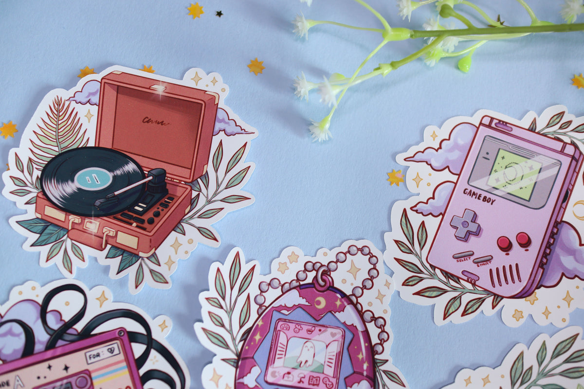 "Nostalgia" Sticker Pack (8pcs set)