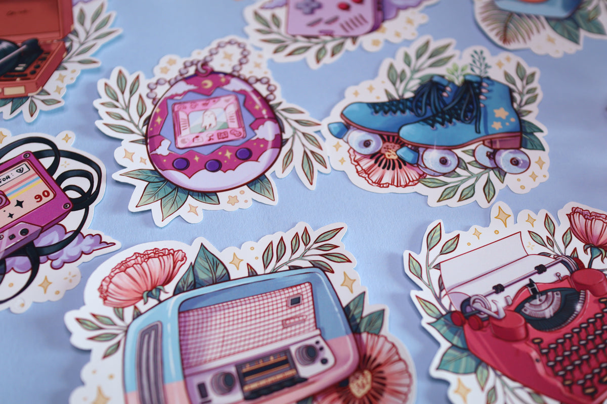 "Nostalgia" Sticker Pack (8pcs set)