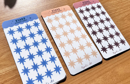 Stars Sticker Sheets