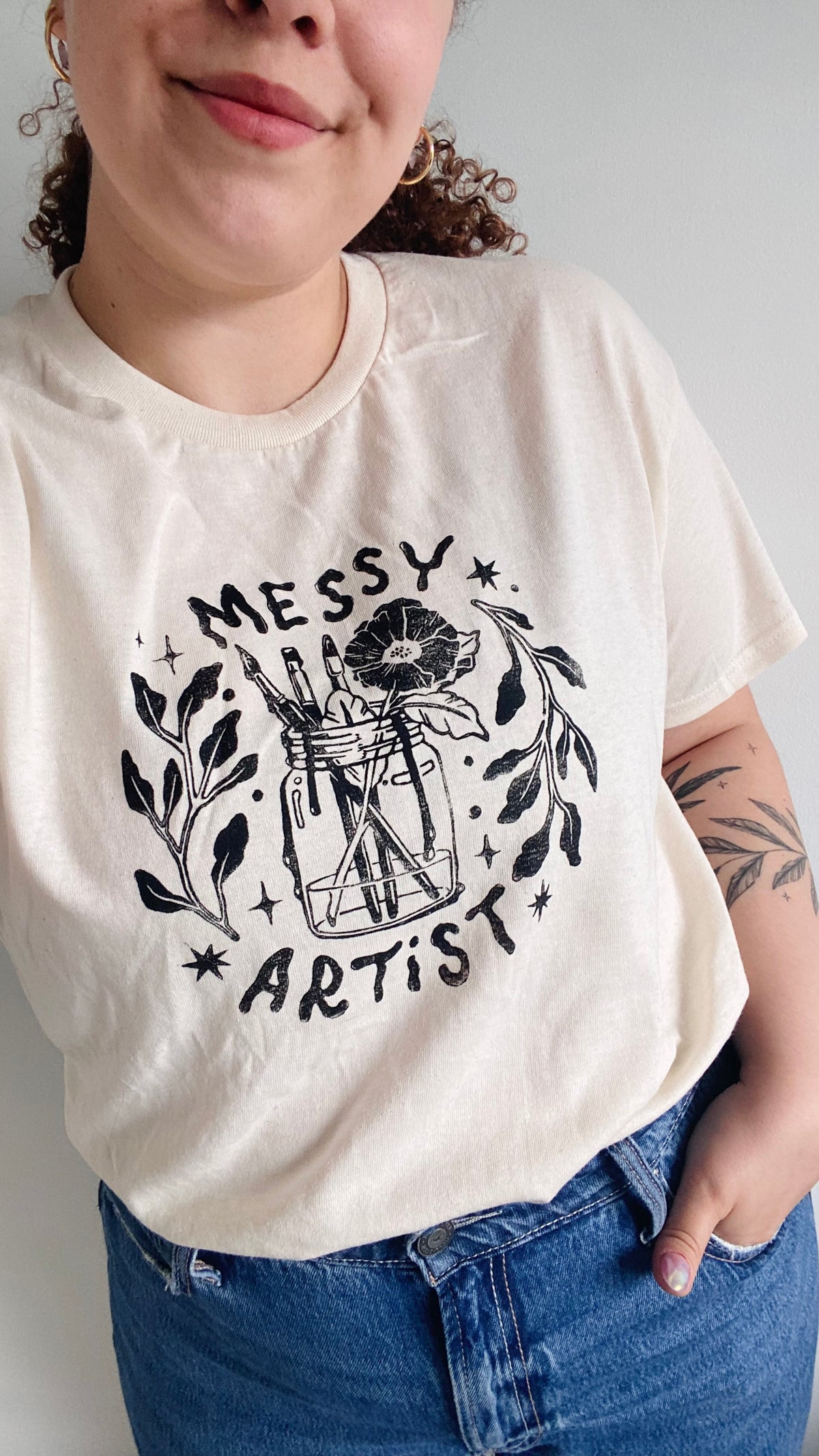 Lino Print T-Shirts