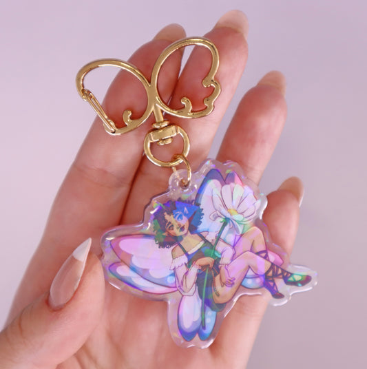 Willow Holographic Keychain
