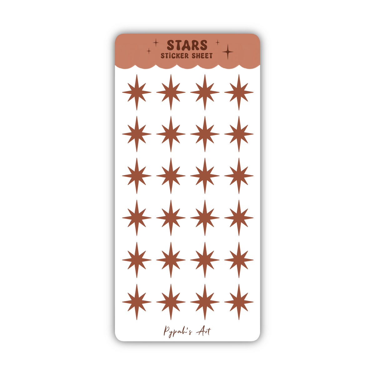 Stars Sticker Sheets