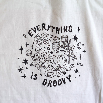 Lino Print Tote Bags