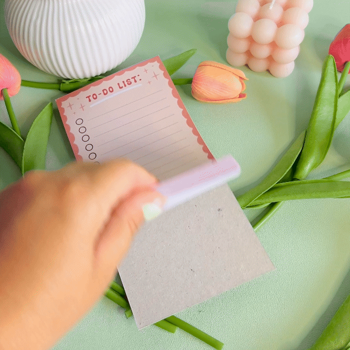 Tulips To-Do List Memo Pad