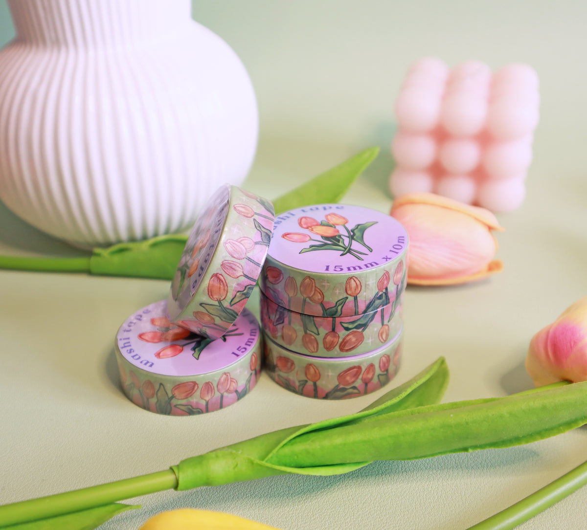 Tulips Washi Tape
