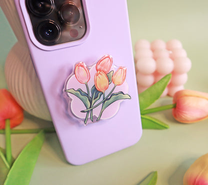 Tulips Phone Grip Holder