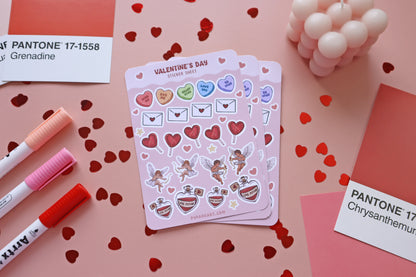 Valentine's Day Sticker Sheet