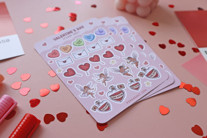 Valentine's Day Sticker Sheet