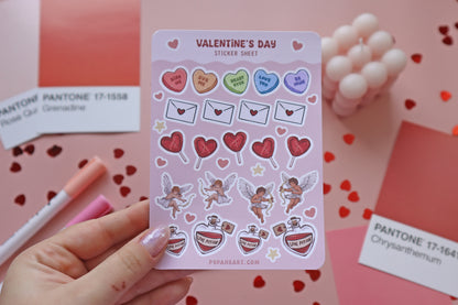 Valentine's Day Sticker Sheet