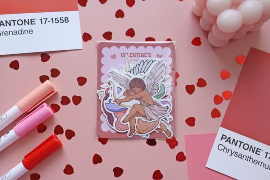 Valentine's Day Holographic Sticker Pack