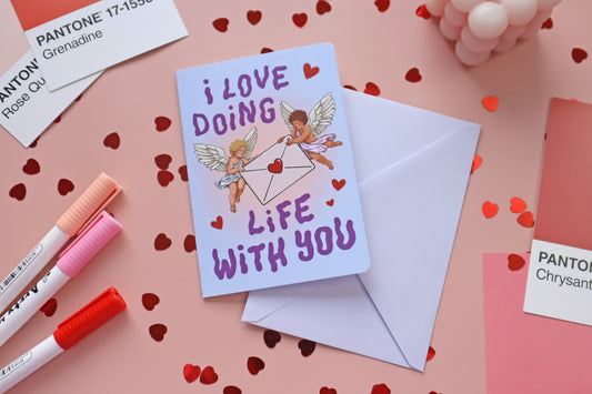 Cupids A6 Greeting Card