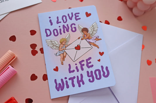 Cupids A6 Greeting Card