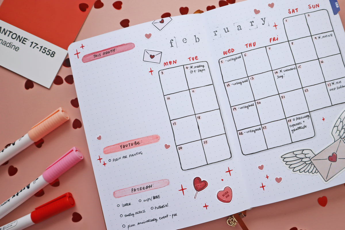 Valentine's Day Sticker Sheet