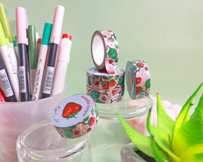Strawberries Washi Tape