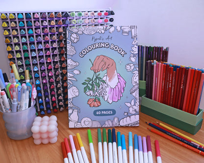 Pypah's Art Colouring Book