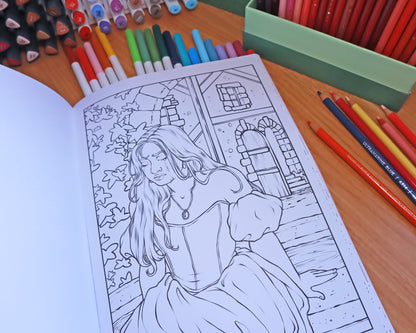 Pypah's Art Colouring Book