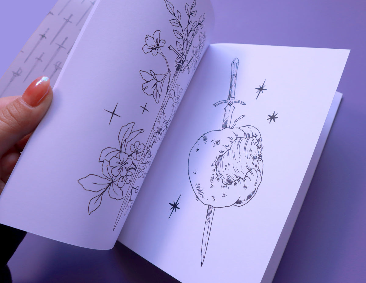 'Swordtember' A5 Zine