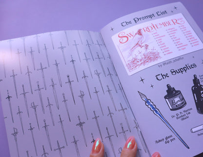 'Swordtember' A5 Zine