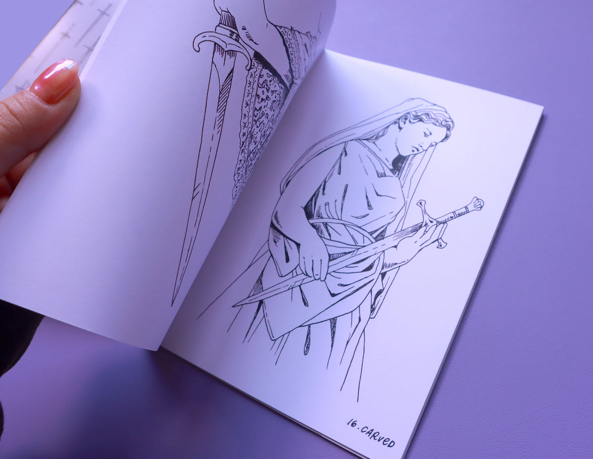 'Swordtember' A5 Zine