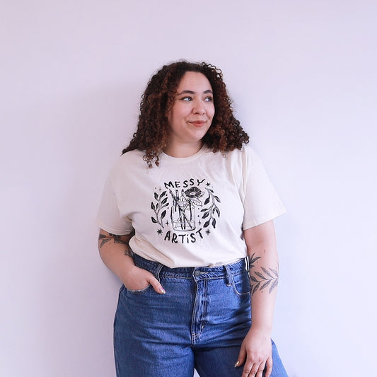 Lino Print T-Shirts