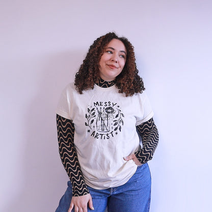 Lino Print T-Shirts