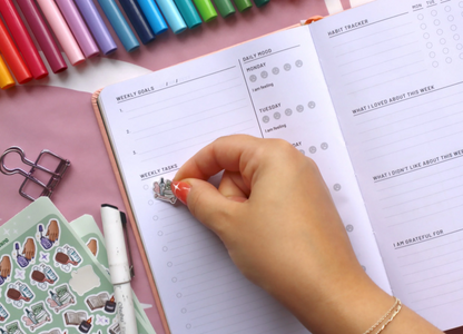 Self Care Planner Sticker Sheet