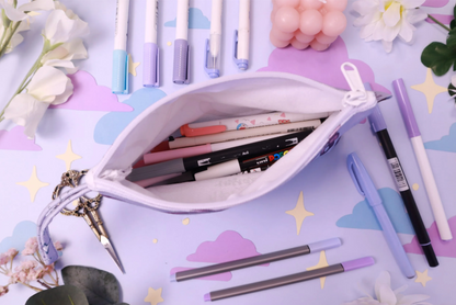 "Magic Art Tools Inside" Canvas Pencil Cases