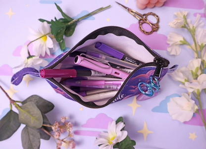 "Magic Art Tools Inside" Canvas Pencil Cases