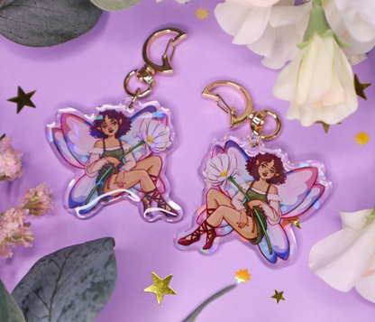 Willow Holographic Keychain