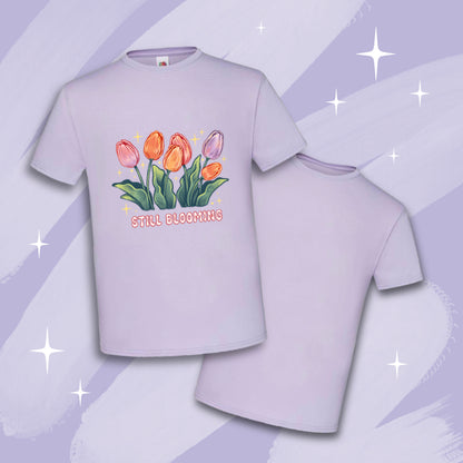 'Still Blooming' Lavender Tee